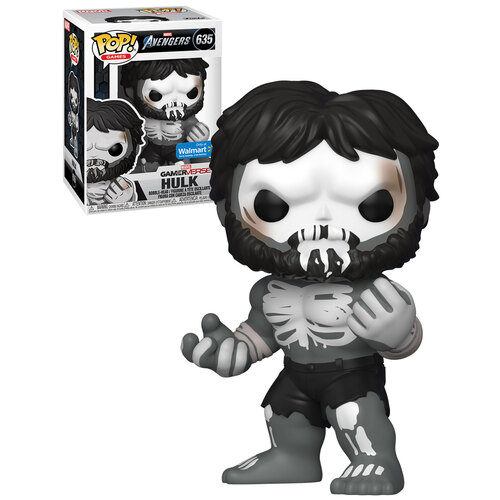 Funko Pop! Games Marvel The Avengers #635 Hulk (Skeleton) POP! Vinyl - Limited Walmart Exclusive - New, Mint Condition