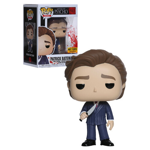 Funko POP! Movies American Psycho #943 Patrick Bateman (With Knife) - Limited Hot Topic Exclusive - New, Mint Condition