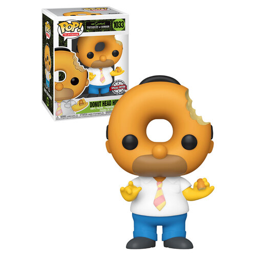Funko POP! Television The Simpsons Treehouse Of Horror #1033 Donut Homer - New, Mint Condition