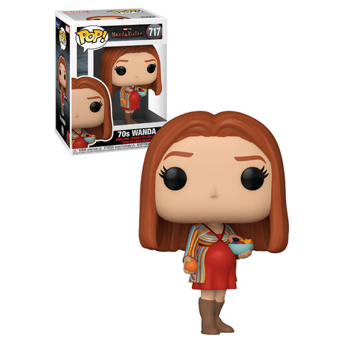 Funko POP! Marvel WandaVision #717 70s Wanda - New, Mint Condition