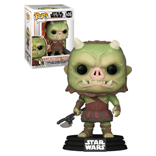 #406 POP STAR WARS GAMORREAN FIGHTER "THE MANDALORIAN" BRAND NEW 