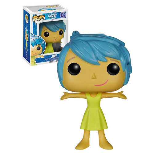 Funko POP! Disney Inside Out #132 Joy - New, Near Mint Condition, Vaulted