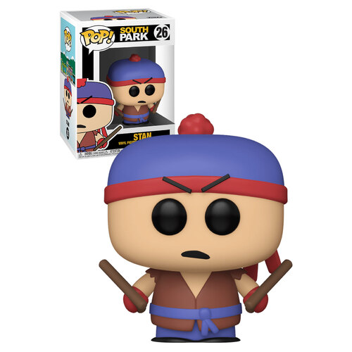 Funko POP! Animation South Park #26 Stan - New, Mint Condition