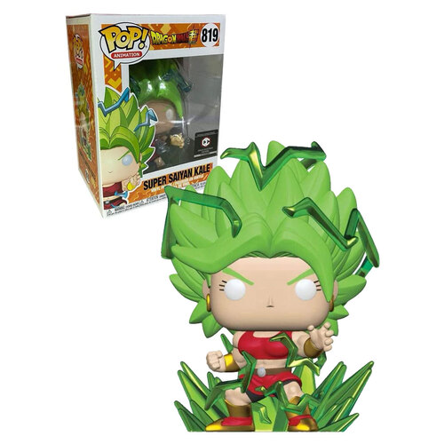 Funko POP! Animation Dragonball Z #819 Super Saiyan Kale + Energy Base - Chalice Exclusive - New, Mint Condition