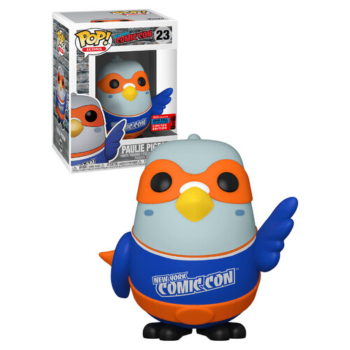 Funko POP! Icons #23 Paulie Pigeon (Orange Mask) - Funko 2020 New York Comic Con (NYCC) Limited Edition - New, Mint Condition