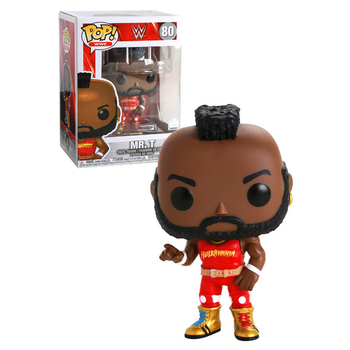 Funko POP! WWE #80 Mr. T (Hulkamania) - New, Mint Condition