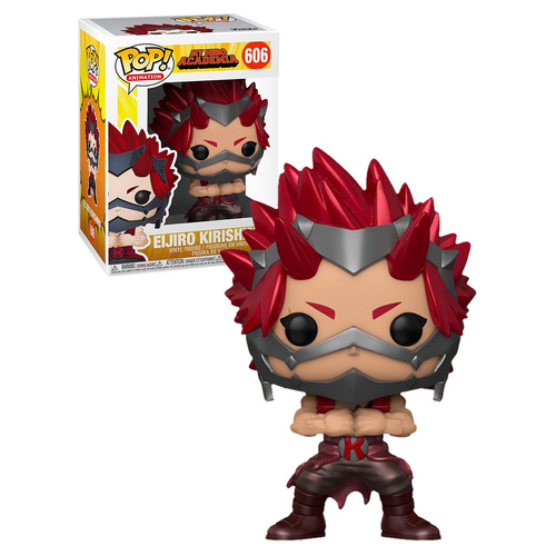 Funko POP! Animation My Hero Academia #606 Eijiro Kirishima - New, Mint Condition