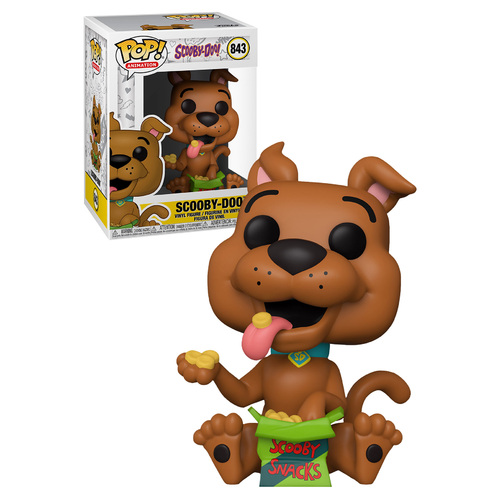 Funko POP! Animation Scooby Doo #843 Scooby With Snacks - New, Mint Condition