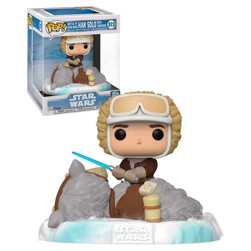 Funko POP! Deluxe Star Wars #373 Battle At Echo Base: Han Solo With Tauntaun - New, Mint Condition
