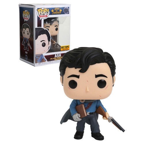 Funko POP! Movies Army Of Darkness #1024 Ash With Necromicon - Limited Hot Topic Exclusive - New, Mint Condition