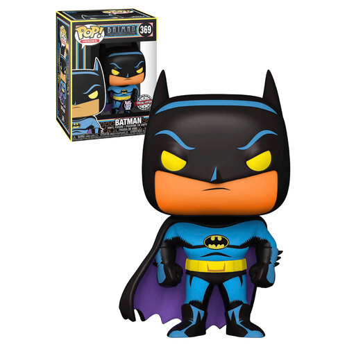 Funko POP! DC Batman The Animated Series #369 Batman (Black Light) - New, Mint Condition