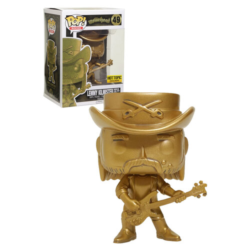 gold lemmy funko pop