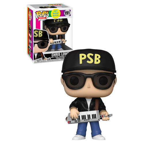 Funko POP! Rocks Pet Shop Boys #191 Chris Lowe - New, Mint Condition