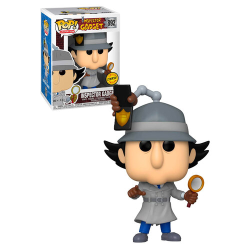 Funko POP! Animation Inspector Gadget #892 Inspector Gadget - Limited Chase Edition - New, Mint Condition