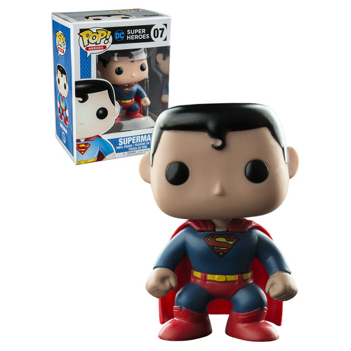 Funko POP! Heroes - DC Super Heroes #07 Superman - New, Mint Condition