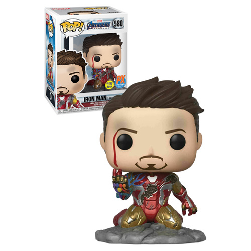 Funko POP! Marvel Avengers Endgame #580 Iron Man - Limited PX Previews Import Edition - New, Mint Condition
