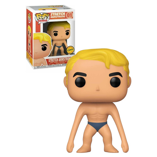 Funko POP! Retro Toys #01 Stretch Armstrong - Limited Chase Edition - New, Mint Condition
