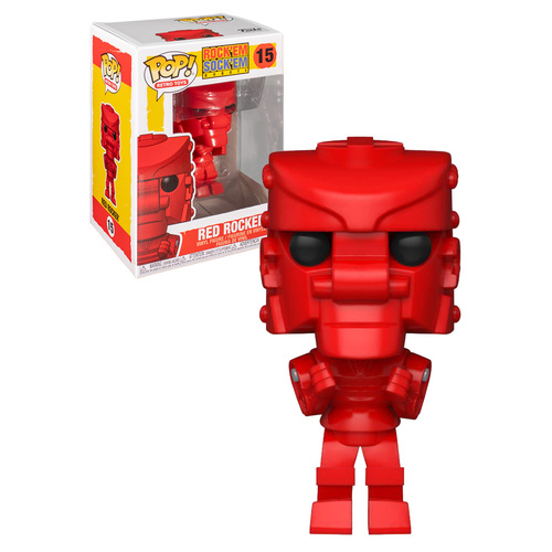 Funko POP Retro Toys Rock Em Sock Em Robots 15 Red Rocker New Mint Condition
