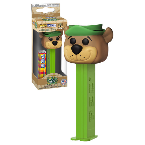 Funko POP! Pez Hanna-Barbera Yogi Bear Candy & Dispenser - New, Near Mint Condition