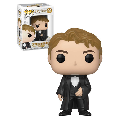 Funko POP! Harry Potter #90 Cedric Diggory (Yule) - New Mint Condition