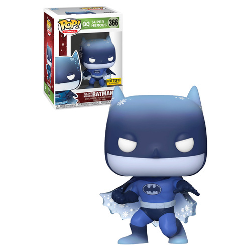 Funko POP! DC Holiday #366 Batman Silent Knight - Limited Hot Topic Edition - New, Mint Condition