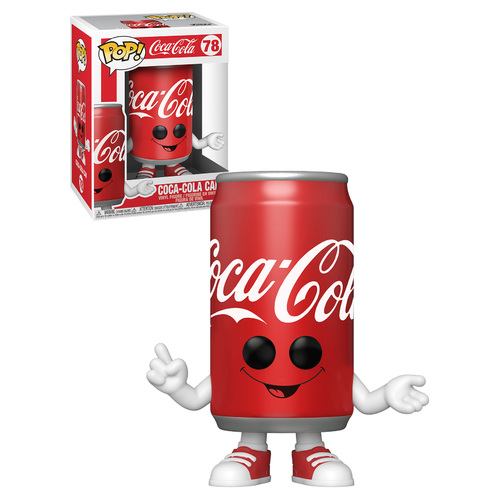 Funko POP! Ad Icons Foodies Coca-Cola #78 Coca-Cola Can - New, Mint Condition