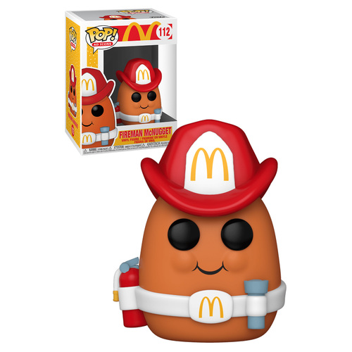 Funko Pop! Ad Icons McDonald's #112 Fireman McNugget - New, Mint Condition