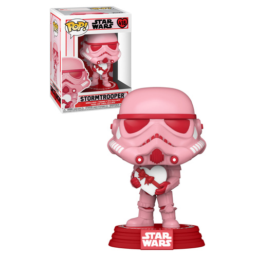 Funko POP! Star Wars Valentines #418 Stormtrooper - New, Mint Condition