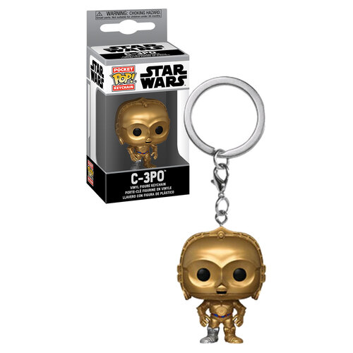 Funko Pocket POP! Star Wars #53056 C-3PO Pop! Keychain  - New, Mint Condition