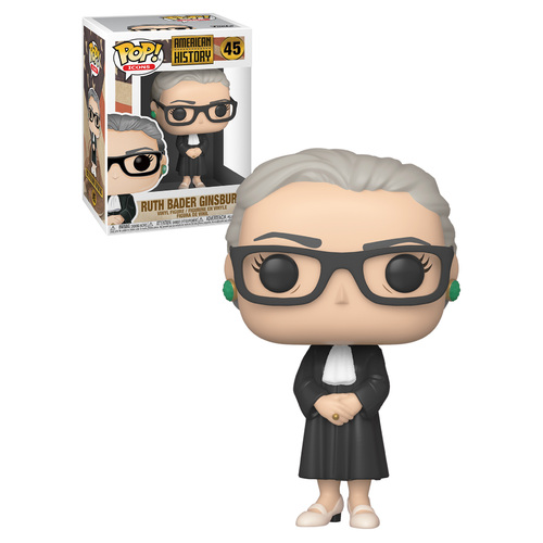 Funko POP! Icons #45 Ruth Bader Ginsburg  - New, Mint Condition