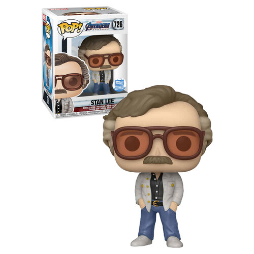 Funko POP! Marvel Avengers Endgame #726 Stan Lee - Limited Funko Shop Exclusive - New, Mint Condition