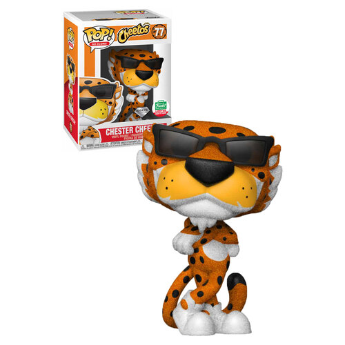 Funko POP! Ad Icons Cheetos #77 Chester Cheetah (Diamond Collection) - Limited Funko Shop Exclusive - New, Mint Condition