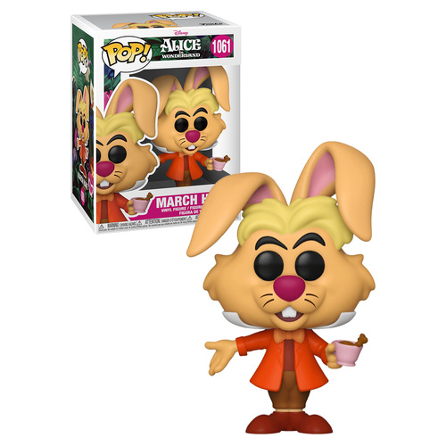Funko POP! Disney Alice in Wonderland #1061 March Hare 70th Anniversary  - New, Mint Condition