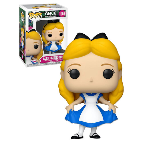Funko POP! Disney Alice In Wonderland #1058 Alice (Curtsying) - New, Mint Condition