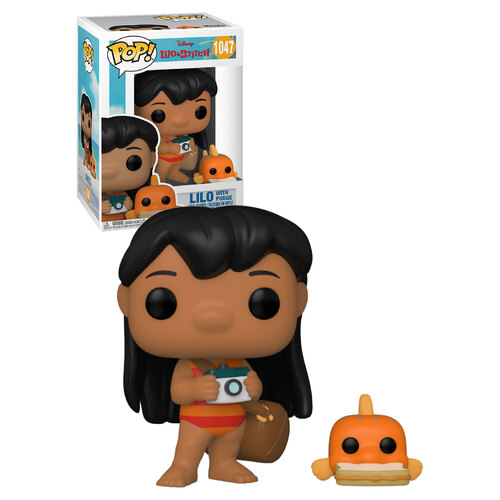 Funko POP! Disney Lilo & Stitch #1047 Lilo With Pudge  - New, Mint Condition