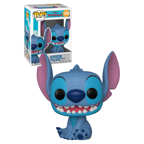 Funko POP! Disney Lilo & Stitch #1045 Stitch (Smiling Seated) - New, Mint Condition