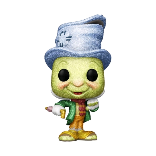 Funko POP! Pinocchio #51670 Street Jiminy (Diamond Glitter)  - New, Mint Condition