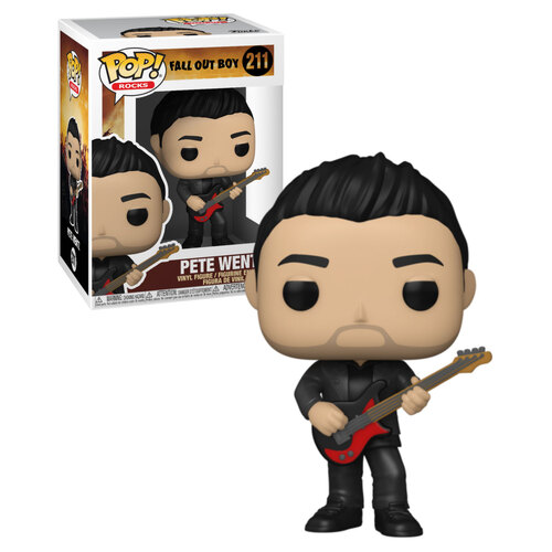 Funko POP! Rocks #211 Fall Out Boy - Pete Wentz  - New, Mint Condition