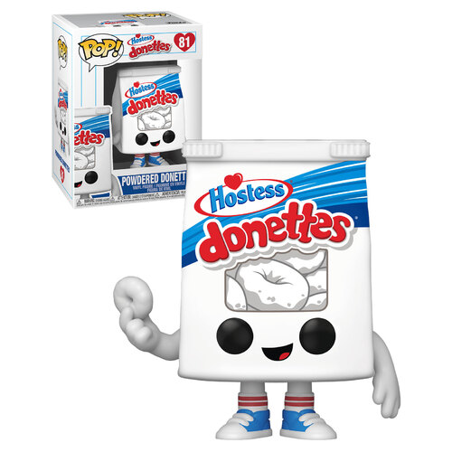 Funko POP! Ad Icons Foodies Hostess #81 Powdered Donettes - Limited Hot Topic Import - New, Mint Condition