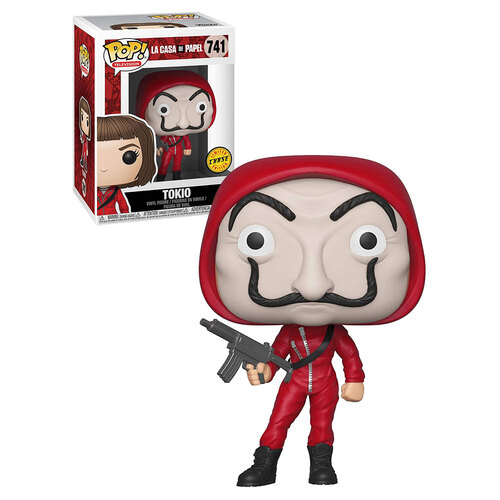 Funko POP! Television La Casa de Papel (Money Heist) #741 Tokio - Limited Chase Edition - New, Mint Condition