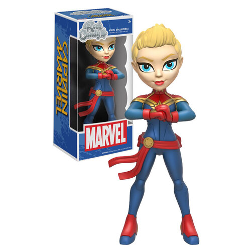 Funko Rock Candy Marvel #11683 Captain Marvel - New, Mint Condition