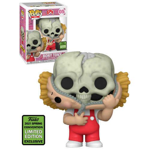 Funko POP! Vinyl Garbage Pail Kids #05 Bony Tony - 2021 Emerald City Comic Con (ECCC) Limited Edition - New, Mint Condition
