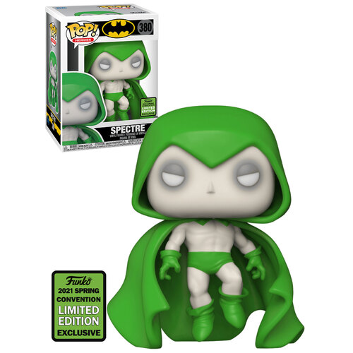 Funko POP! Heroes Batman #380 Spectre - 2021 Emerald City Comic Con (ECCC) Limited Edition - New, Mint Condition