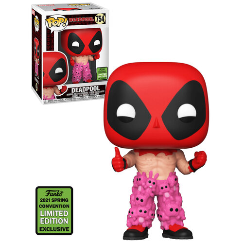 Funko POP! Marvel #754 Deadpool - 2021 Emerald City Comic Con (ECCC) Limited Edition - New, Mint Condition