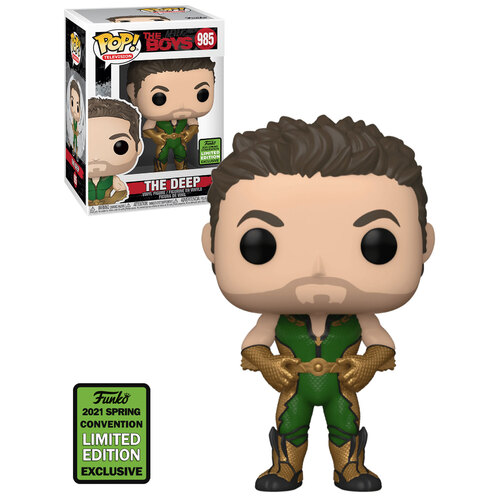 Funko POP! Television The Boys #985 The Deep - 2021 Emerald City Comic Con (ECCC) Limited Edition - New, Mint Condition