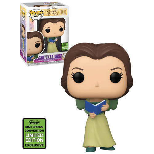 Funko POP! Disney Beauty And The Beast #1010 Belle - 2021 Emerald City Comic Con (ECCC) Limited Edition - New, Mint Condition