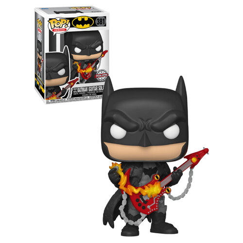 Funko POP! Heroes Batman #381 Death Metal Batman (Guitar Solo)  - New, Mint Condition