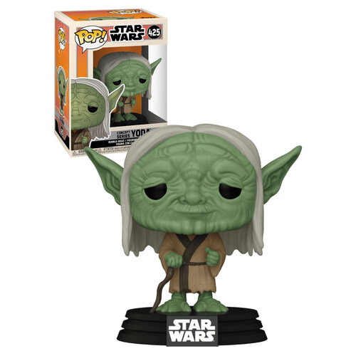 Funko POP! Star Wars #425 Concept Series Yoda  - New, Mint Condition