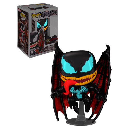 Funko POP! Marvel #749 Venom With Wings - Limited Glow Chase Edition - New, Mint Condition