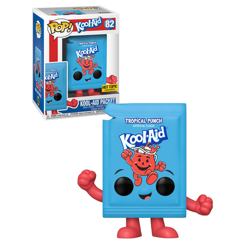 Funko POP! Ad Icons Kool-Aid #82 Kool-Aid Packet (Tropical) - Limited Hot Topic Import - New, Mint Condition